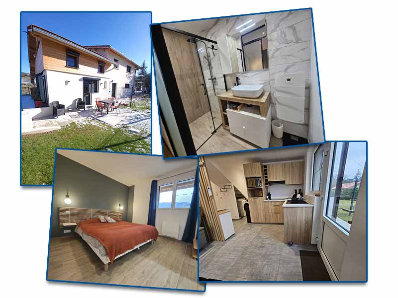 Un chalet bien aménagé et parfaitement équipé