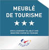 Meublé de tourisme 3 étoile